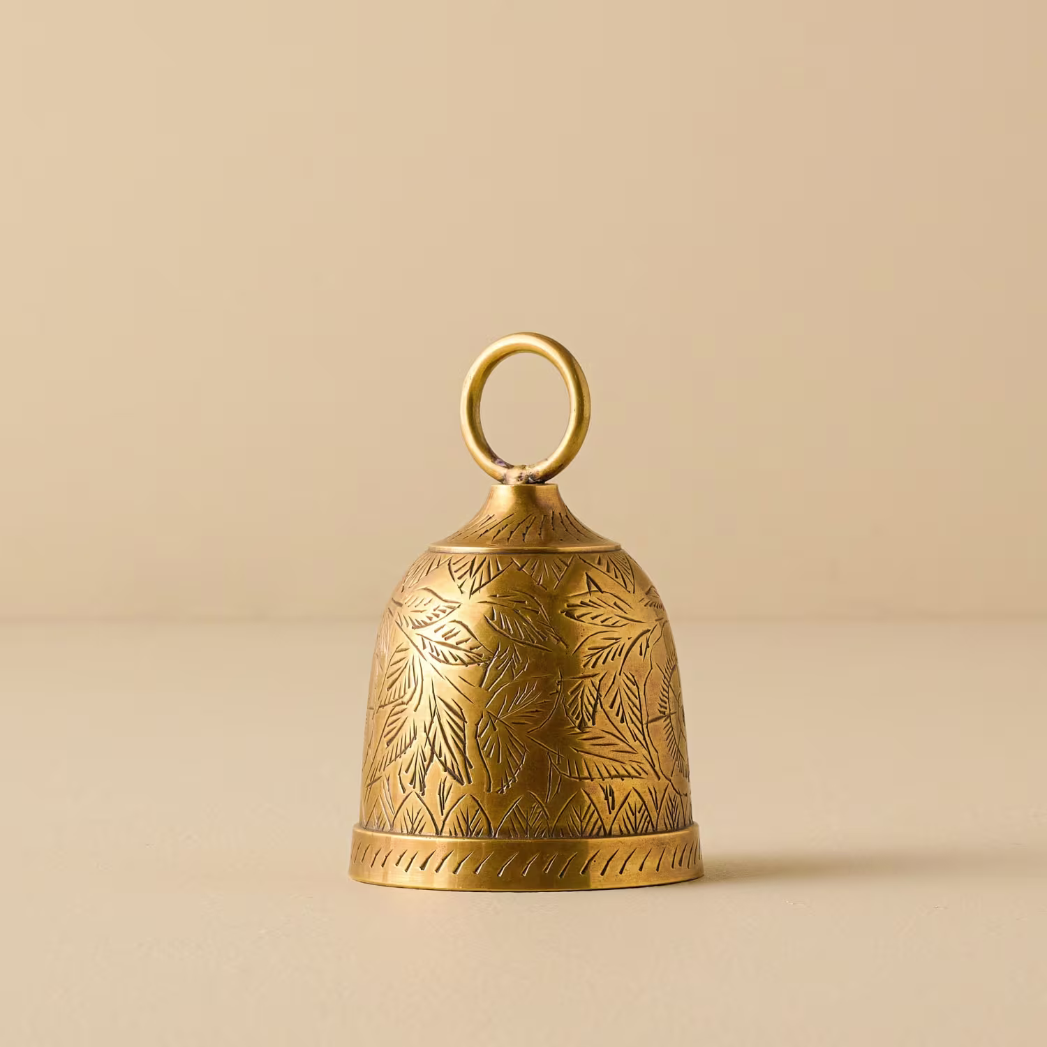 Gigi Etched Brass Bell