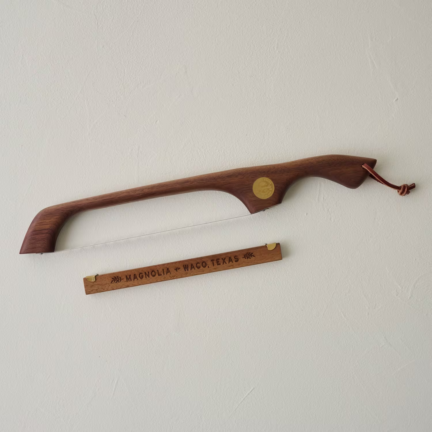 Magnolia Handmade Walnut Bread Knife