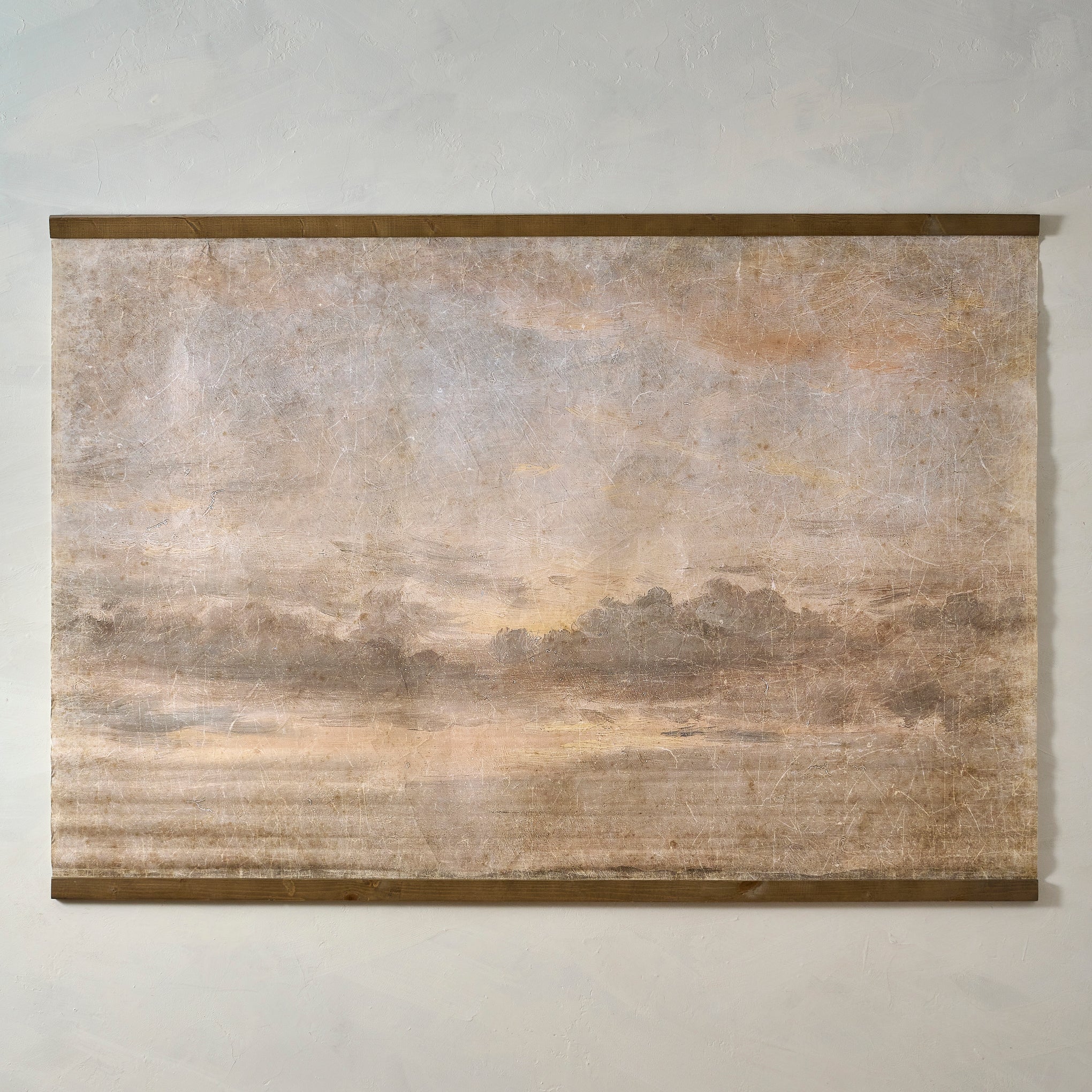 Oversized Celestial Drifts Vintage Tapestry - Magnolia