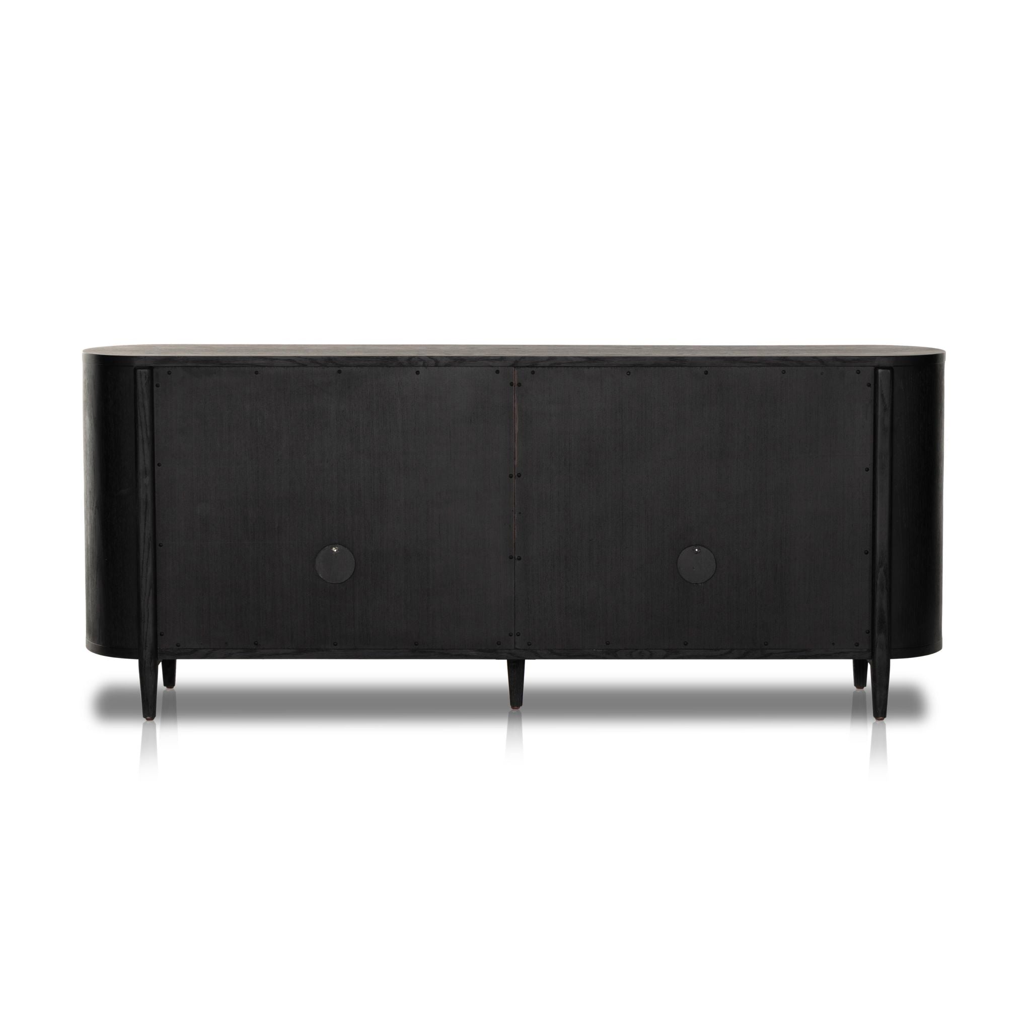 Belmont Storage Nightstand-Black | D√©cor Direct Interiors