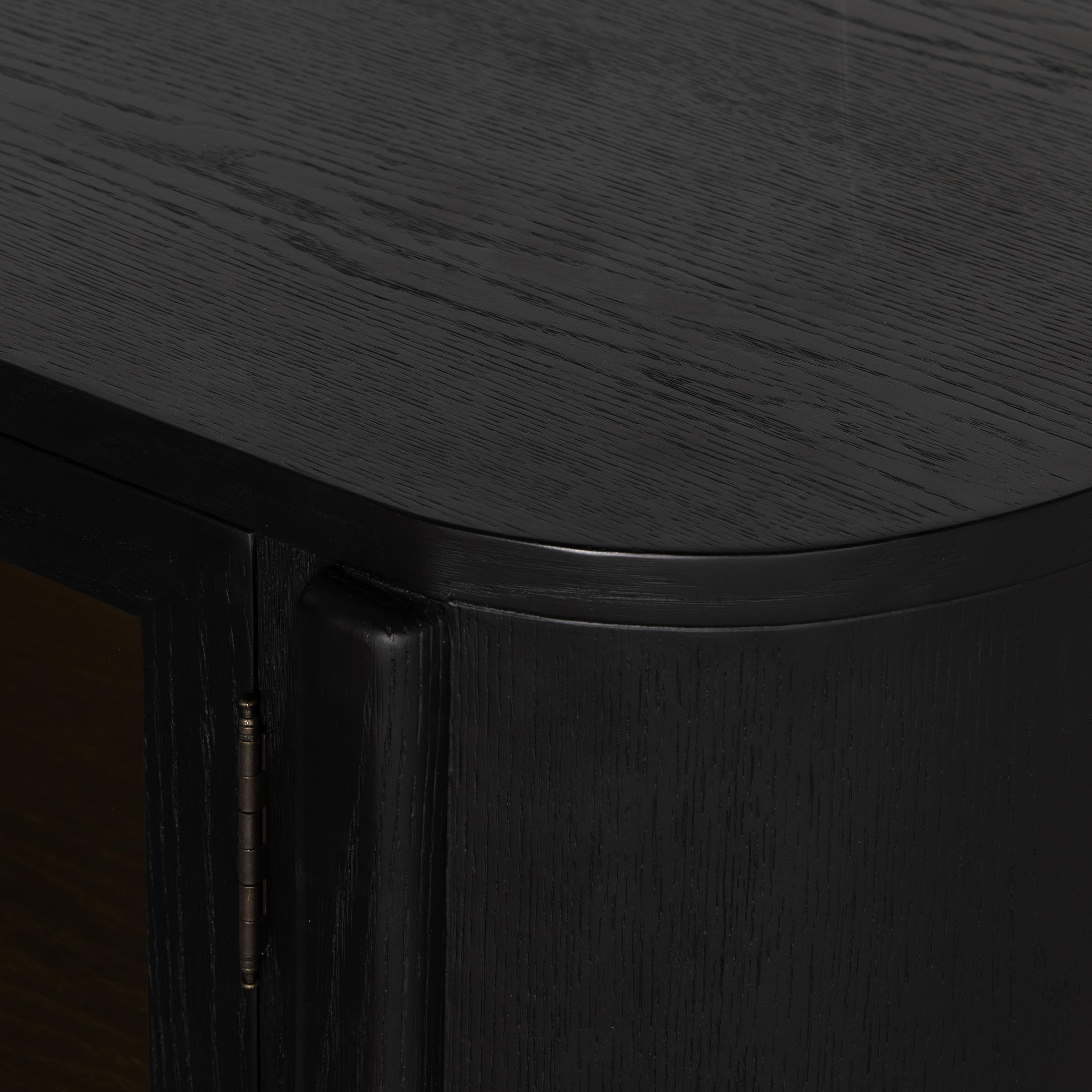 Belmont Storage Nightstand-Black | D√©cor Direct Interiors