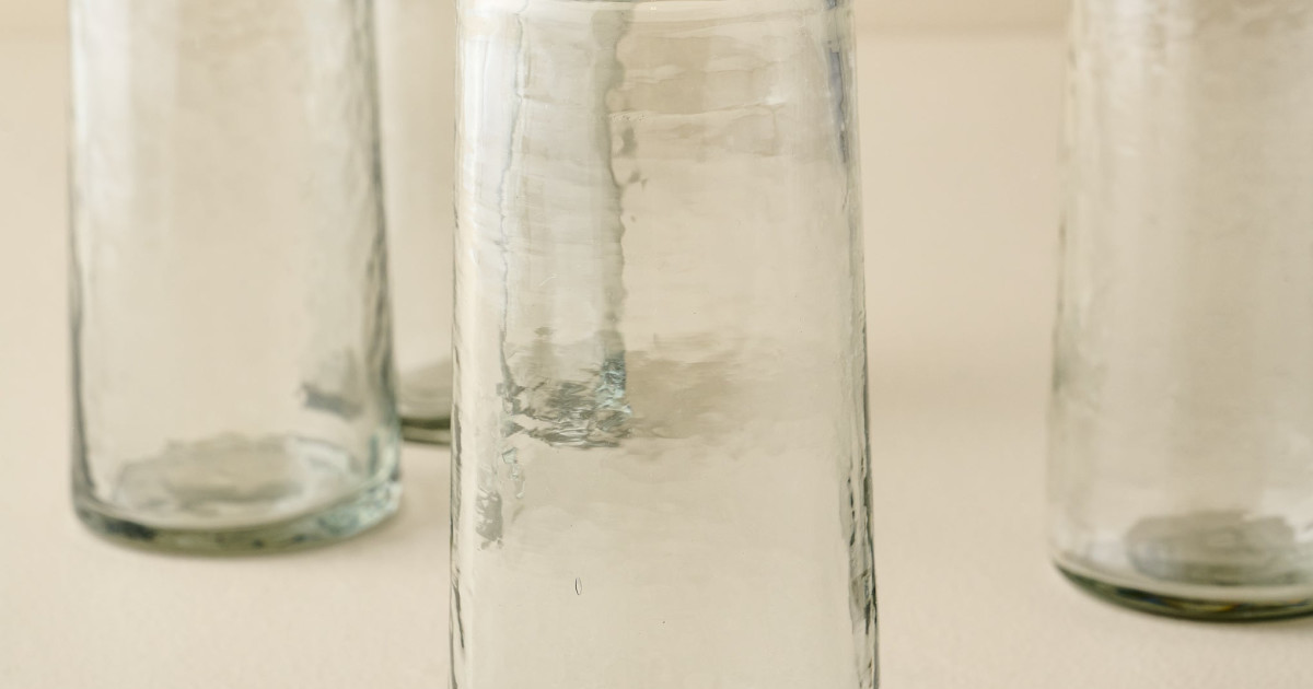 Rustic Glass Tumbler