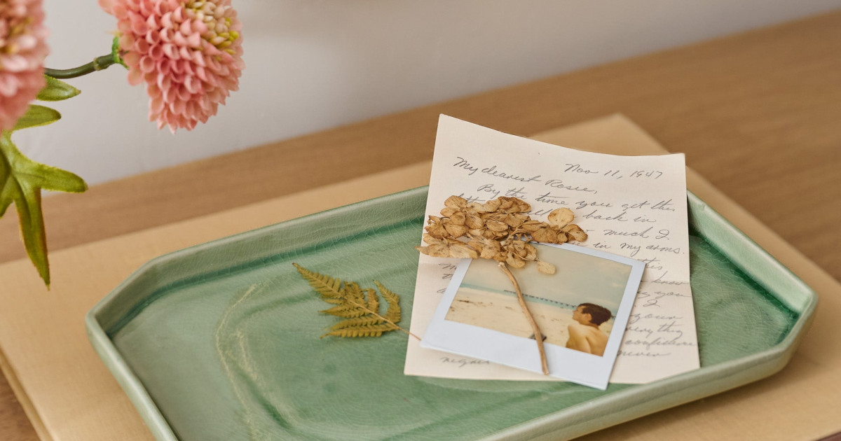 Jonah Green Ceramic Tray