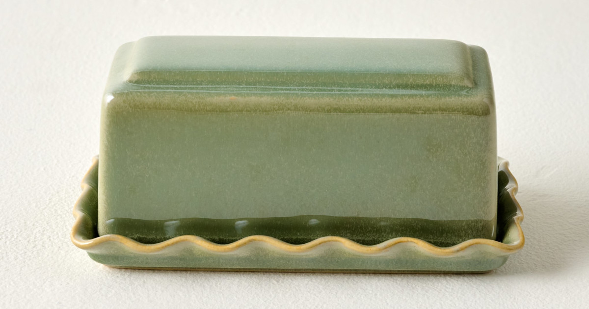 Margaret Vintage-Inspired Butter Dish