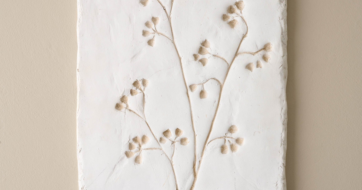 Pressed Flower Plaque