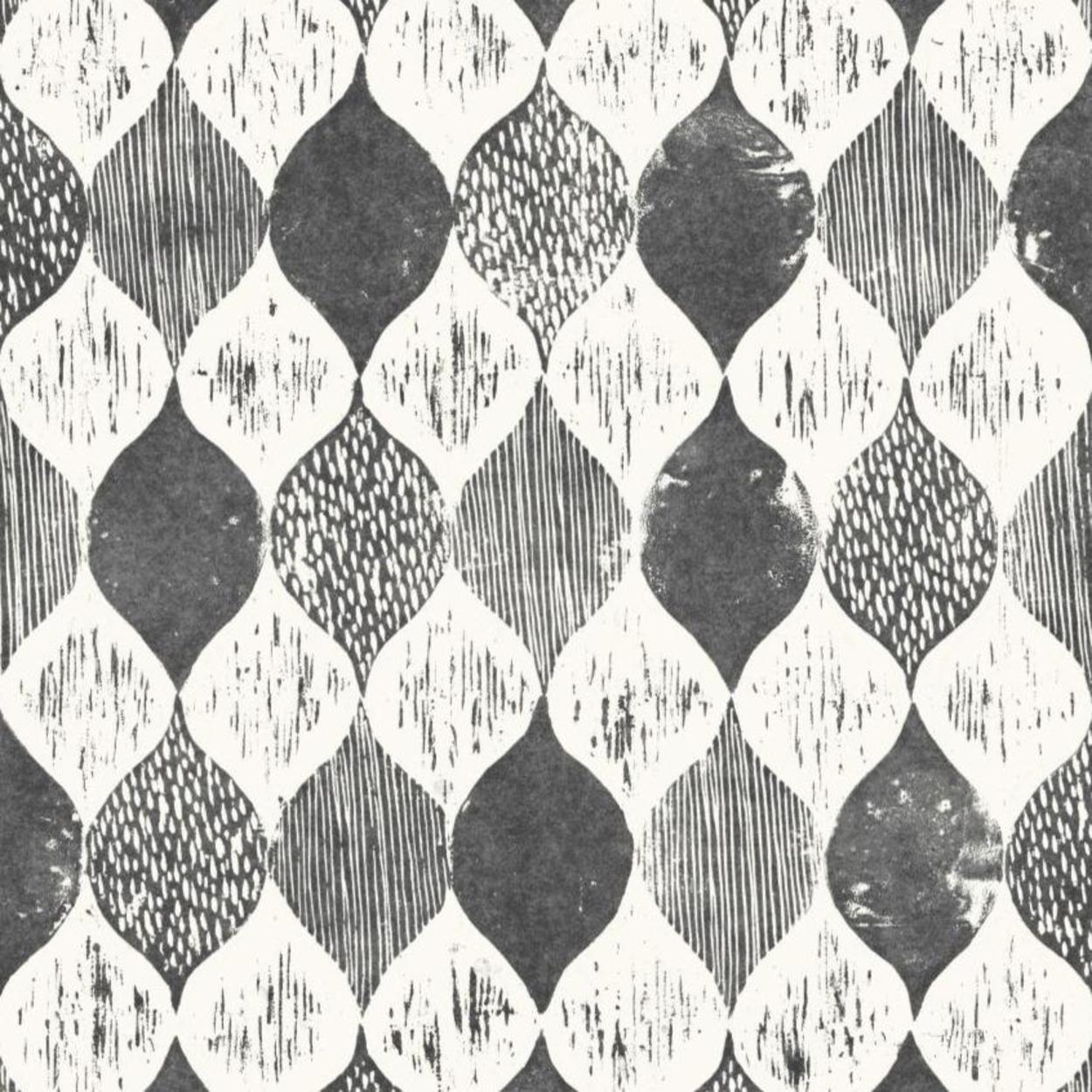 Woodblock Print Wallpaper - Magnolia