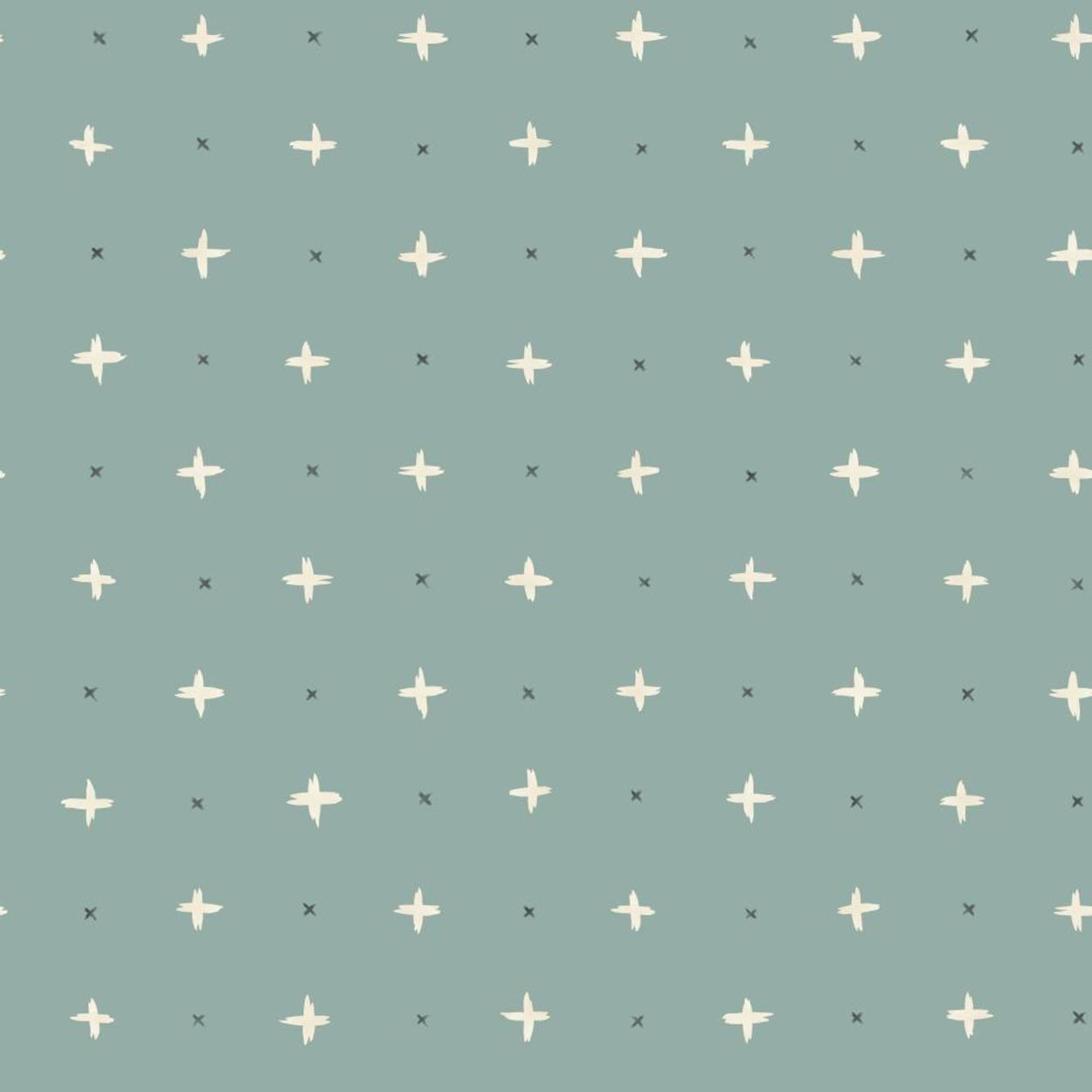 Cross Stitch Wallpaper - Magnolia