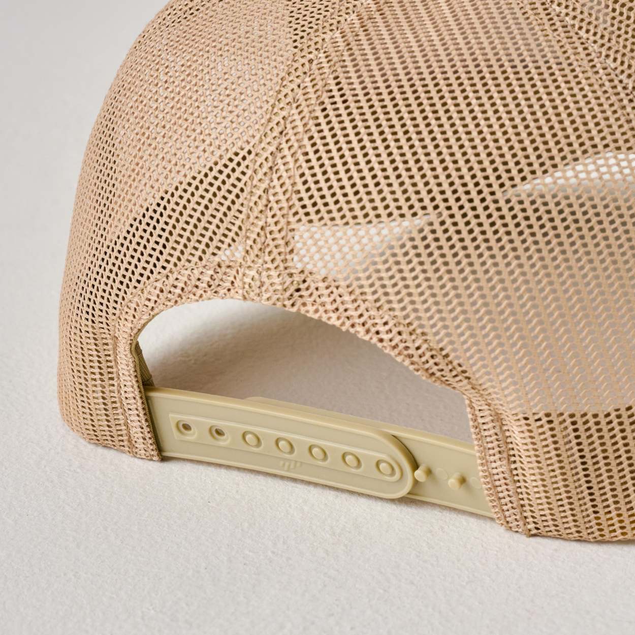 Magnolia Khaki Leather Patch Hat