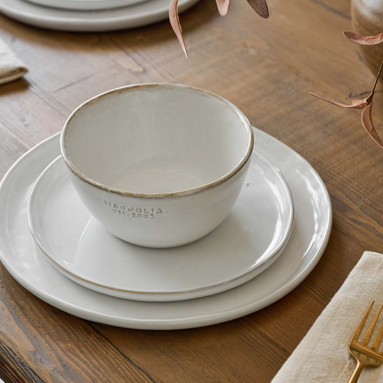 Magnolia dinnerware sets shop