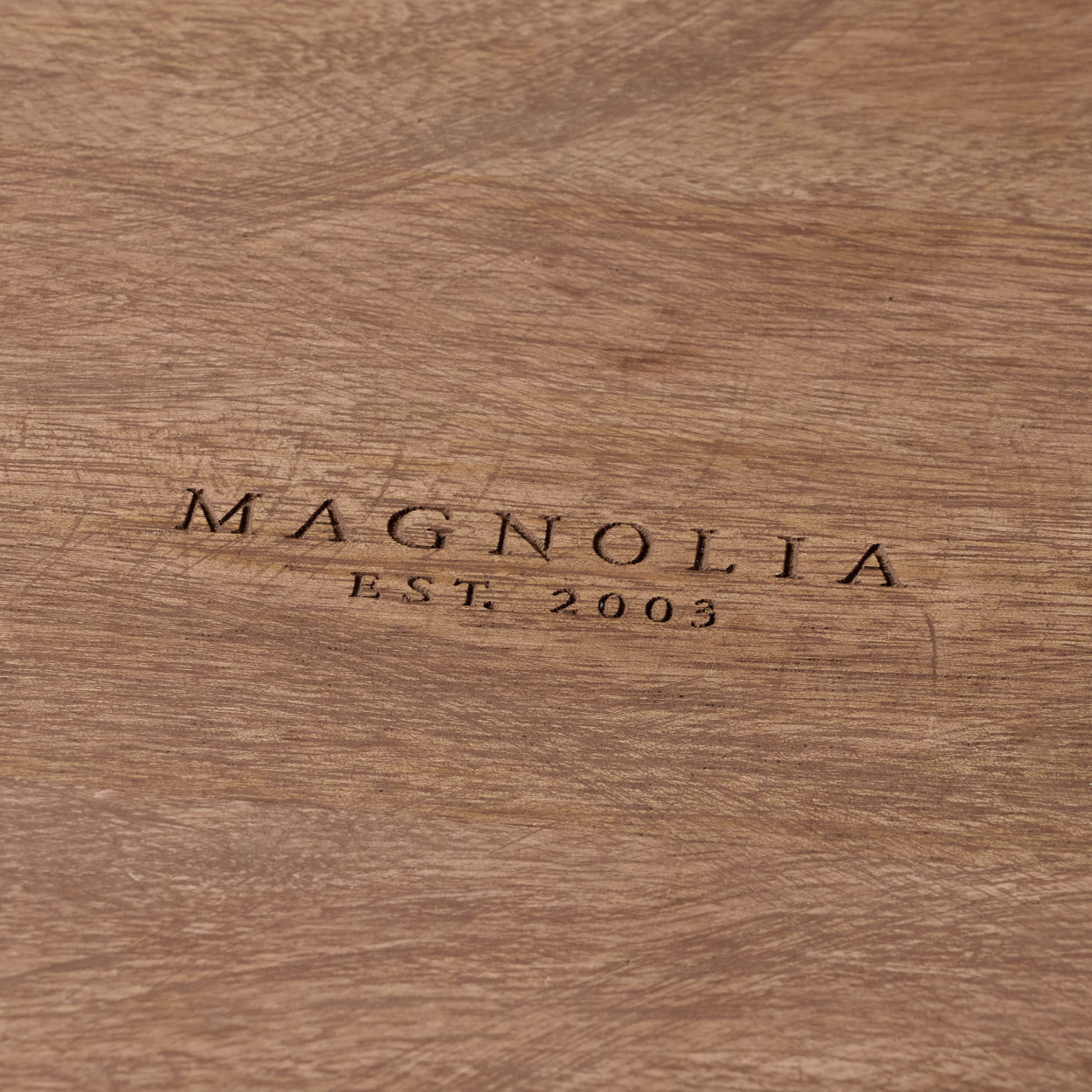 Magnolia Antiqued Wood Storage Box - Magnolia