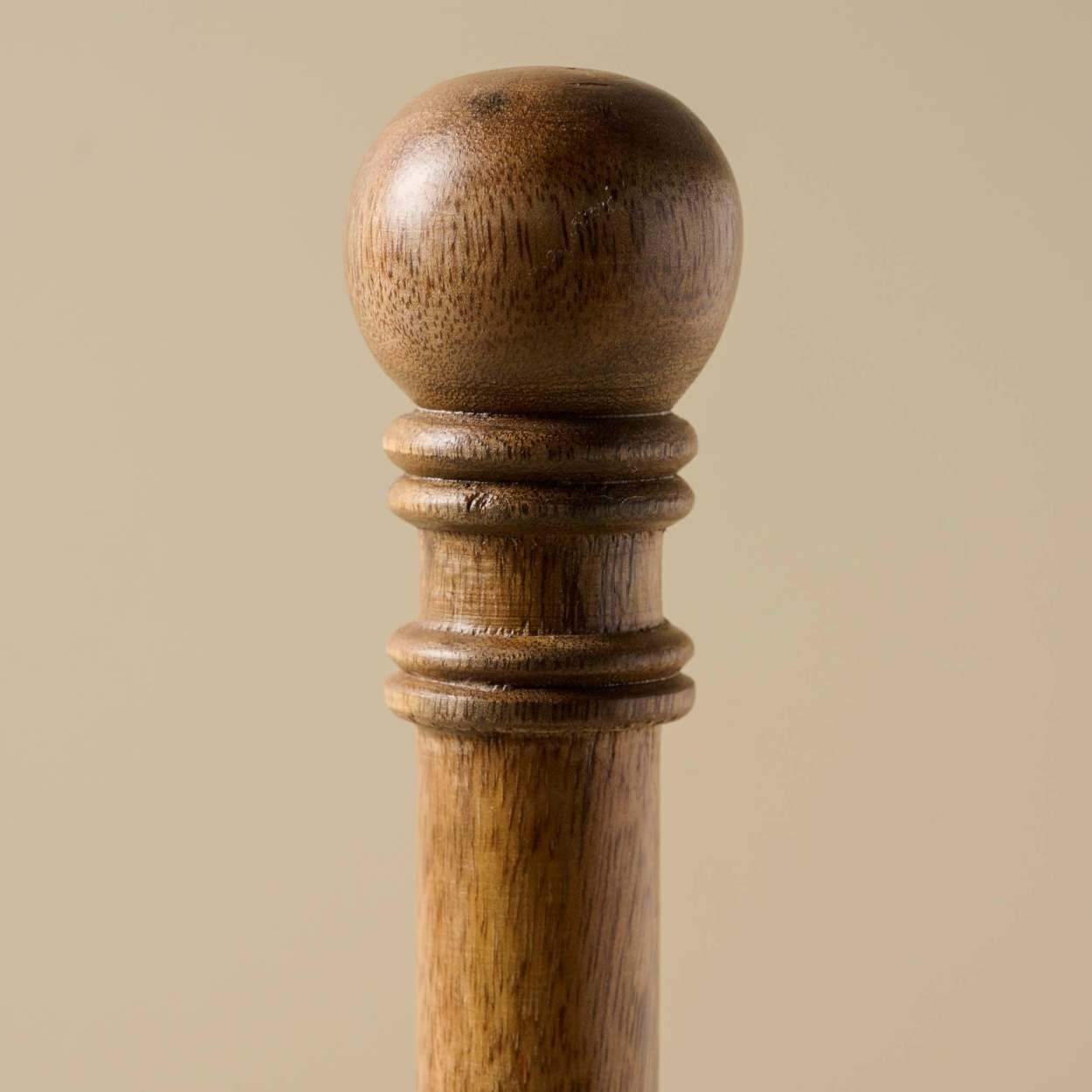 Antiqued Wood Paper Towel Holder Magnolia