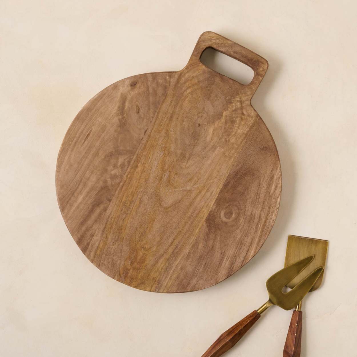 Wooden Cutting Board - Brown/mango wood - Home All
