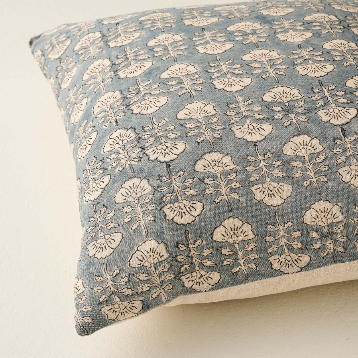 Magnolia Flora Printed Pillow