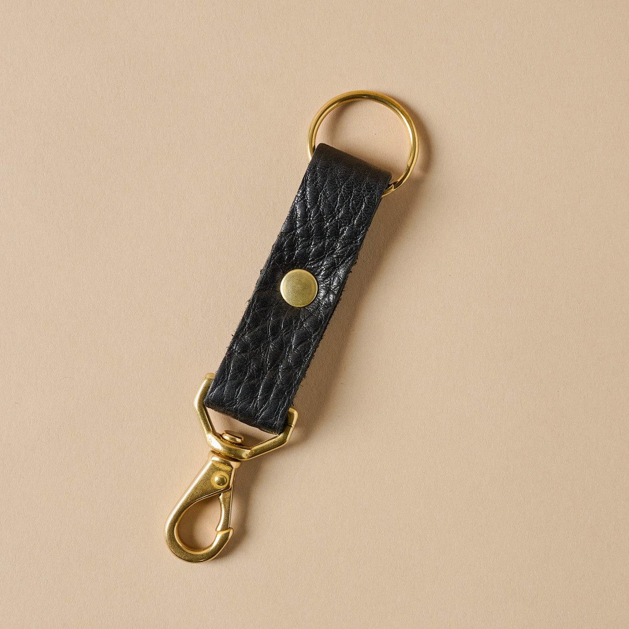 PRIMECUT: CHARTREUSE LEATHER KEYCHAIN