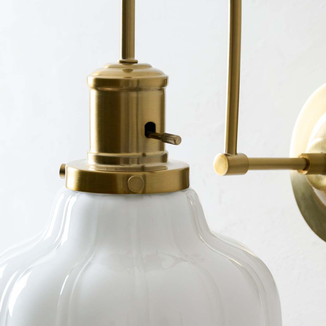 Milk glass sconce clearance