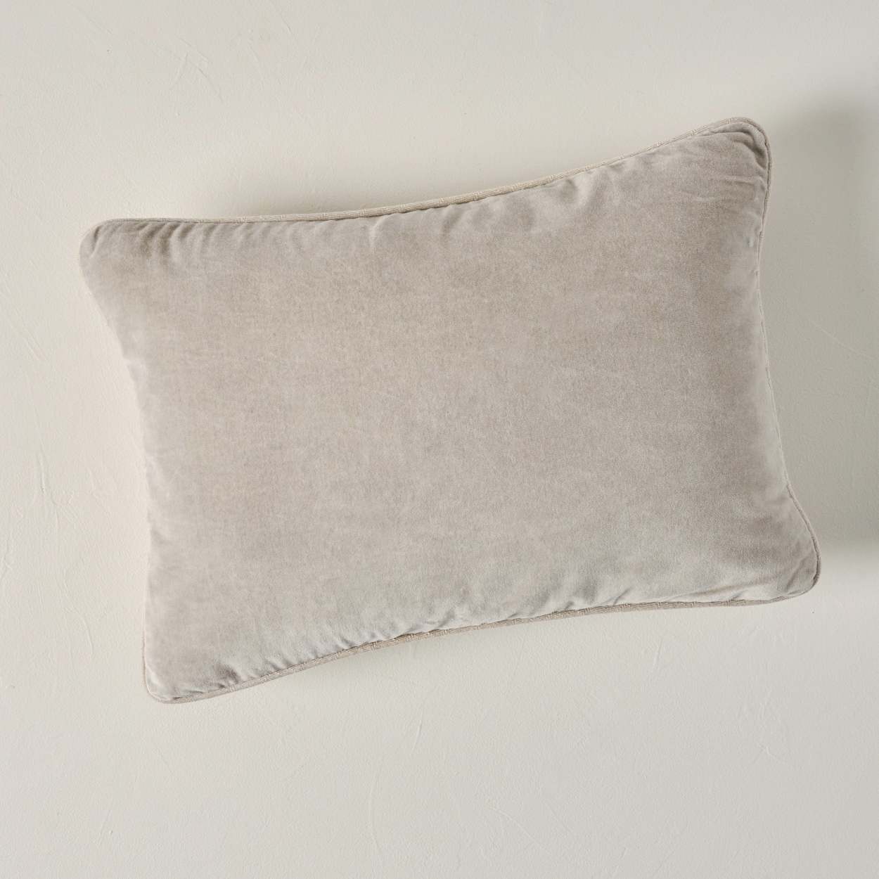 Silver lumbar pillow cheap