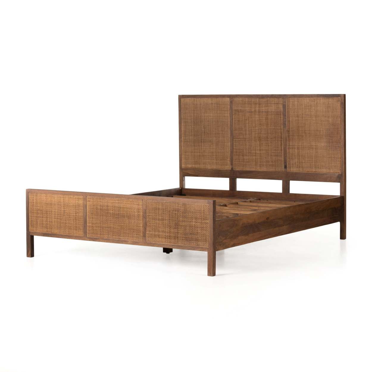 Magnolia bed frame king top