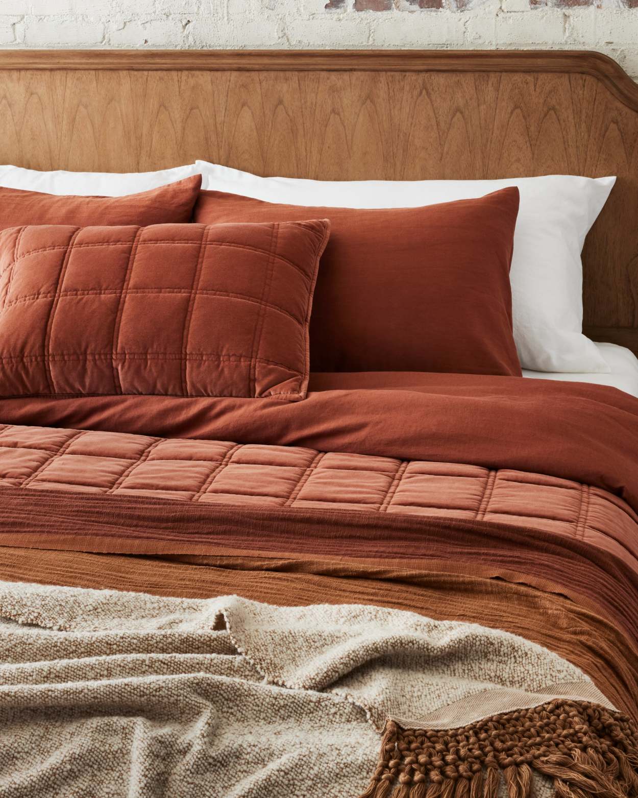Adobe Essential Tassel Throw Magnolia