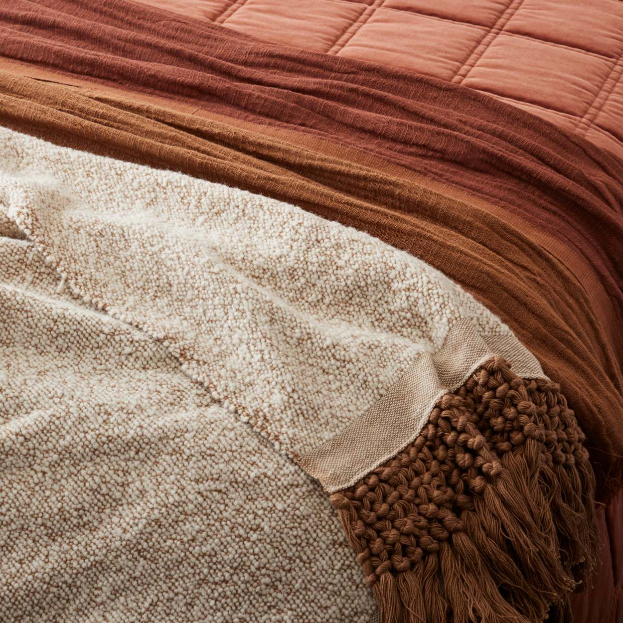 Oversized tassel throw discount
