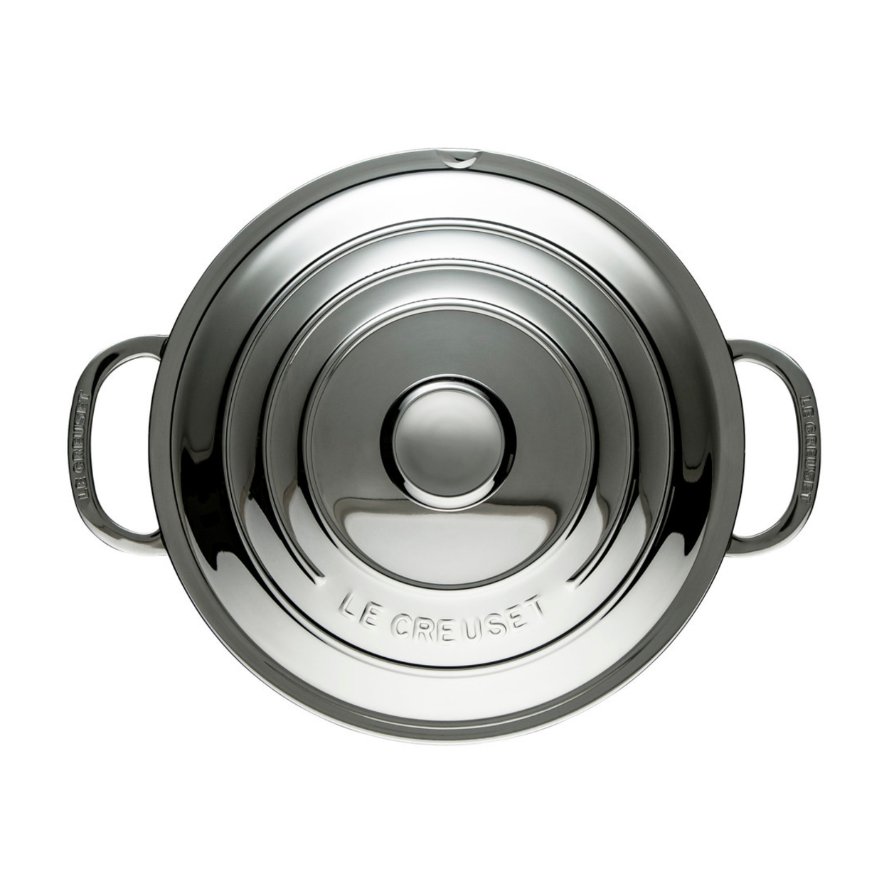 Le Creuset Classic Stainless Steel Saut Pan with Lid