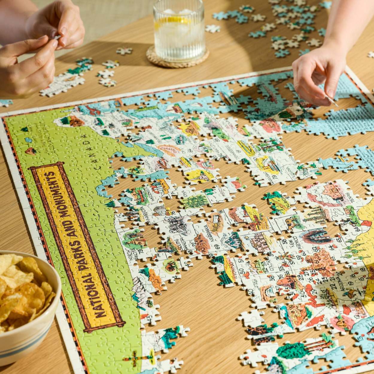 62 National Parks Jigsaw Puzzle (1000 Pcs) - Puzzle Hell™