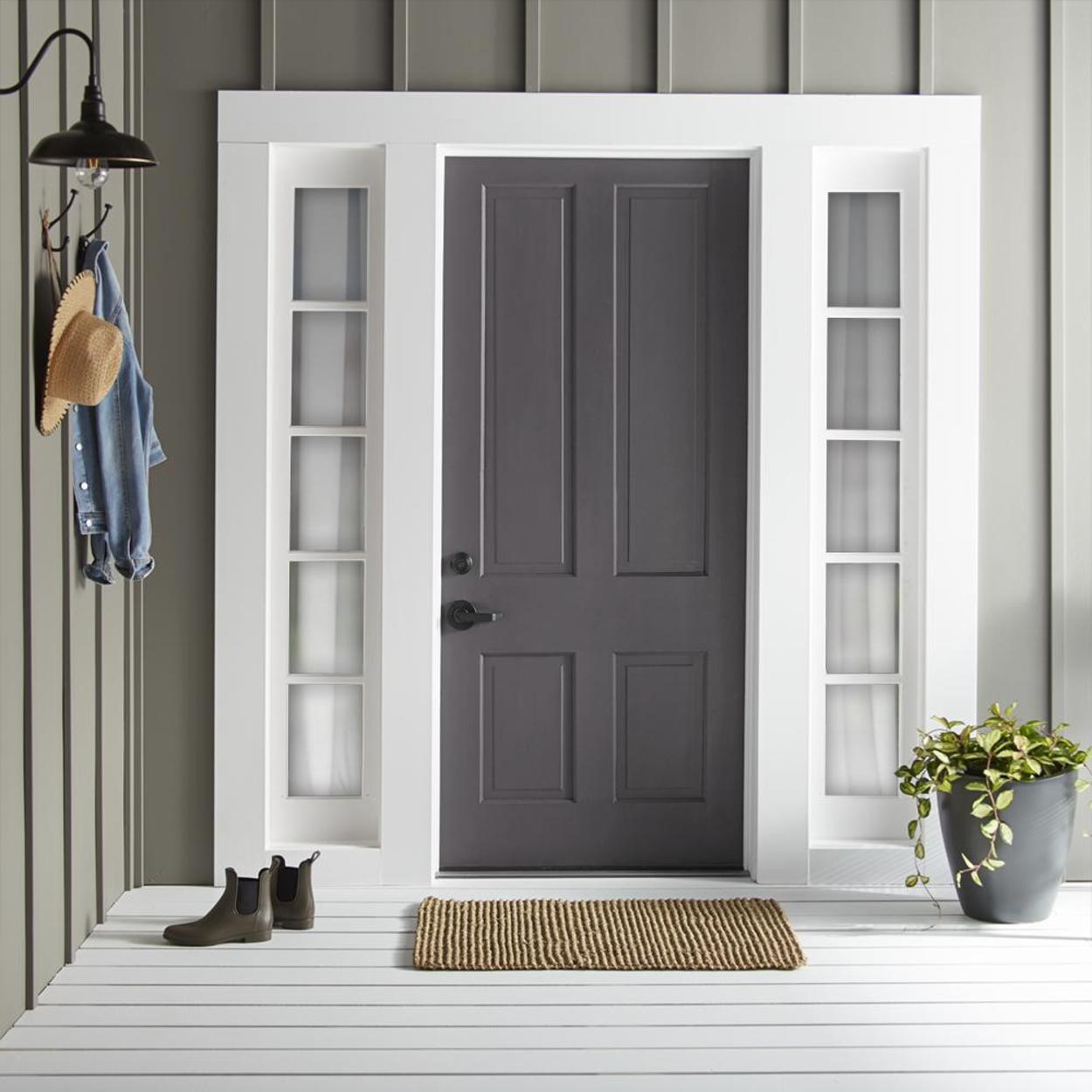 Exterior shop stone paint