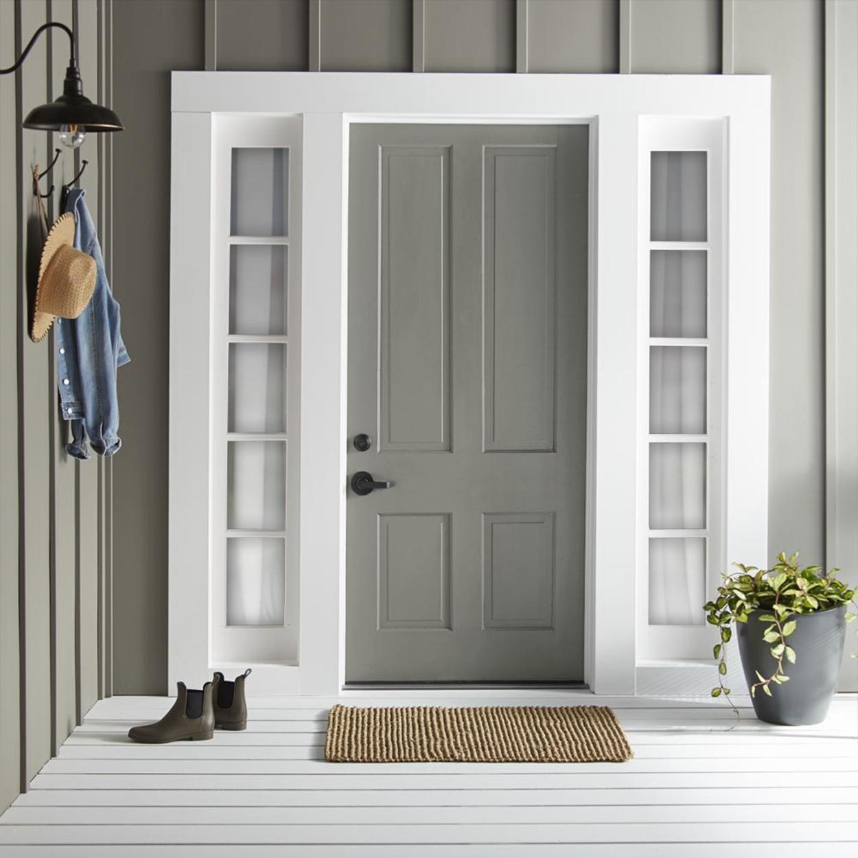 Boutique Gray Exterior Paint Magnolia