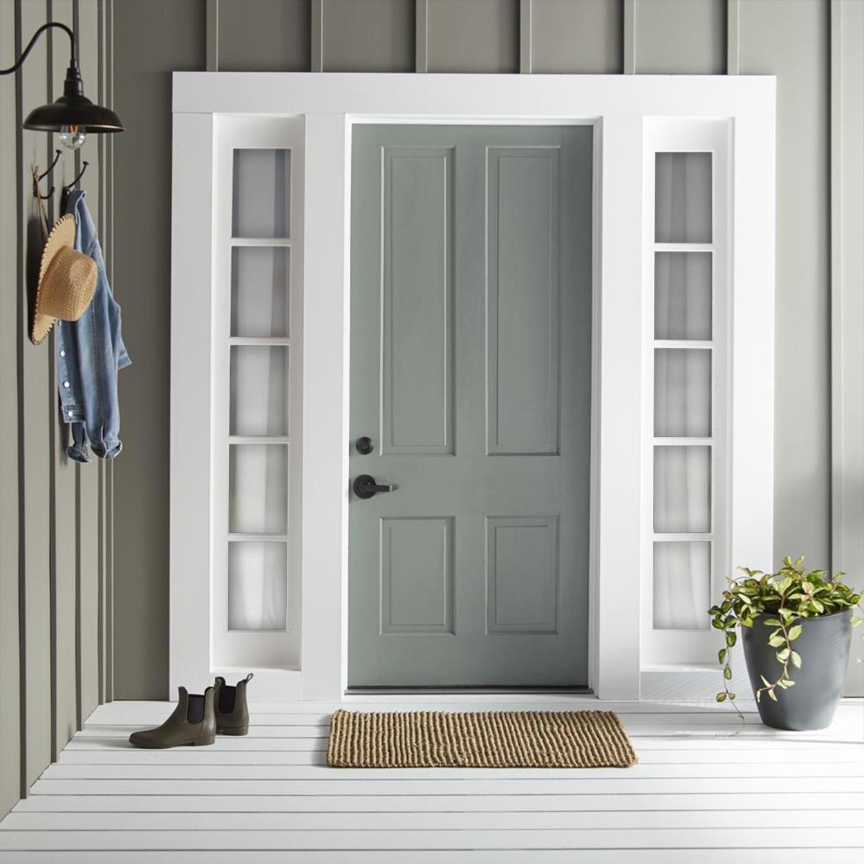 Sage green online exterior paint colors