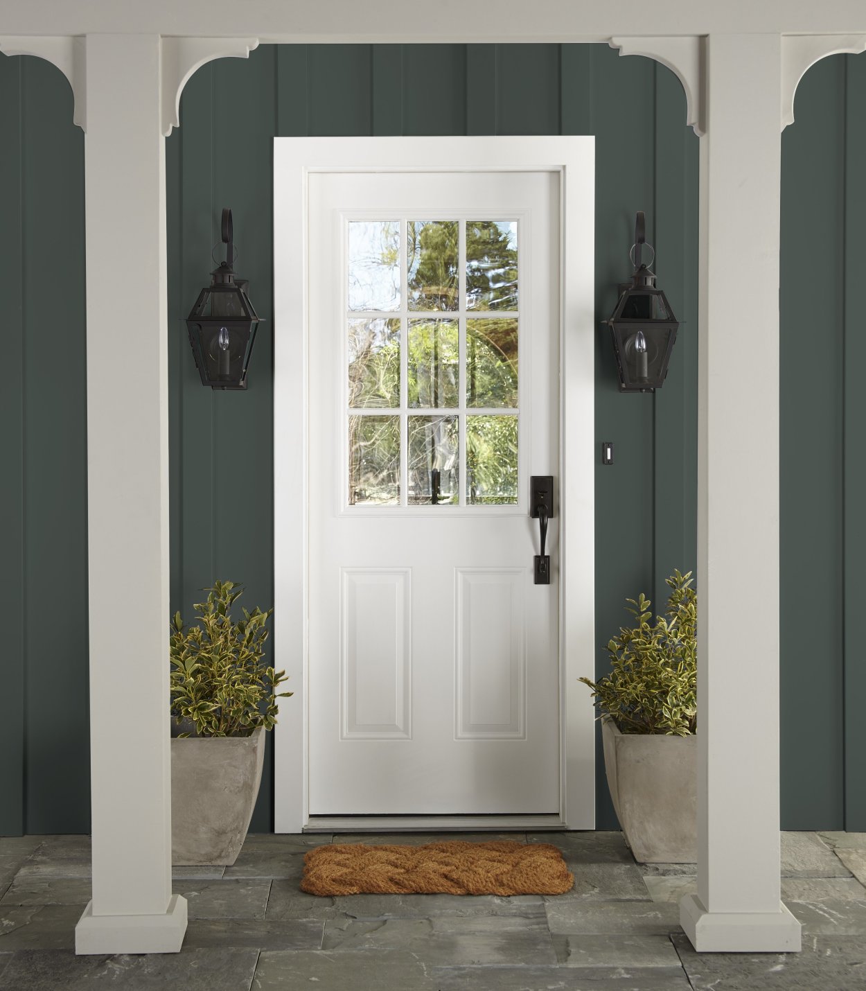 Exterior green paint sale