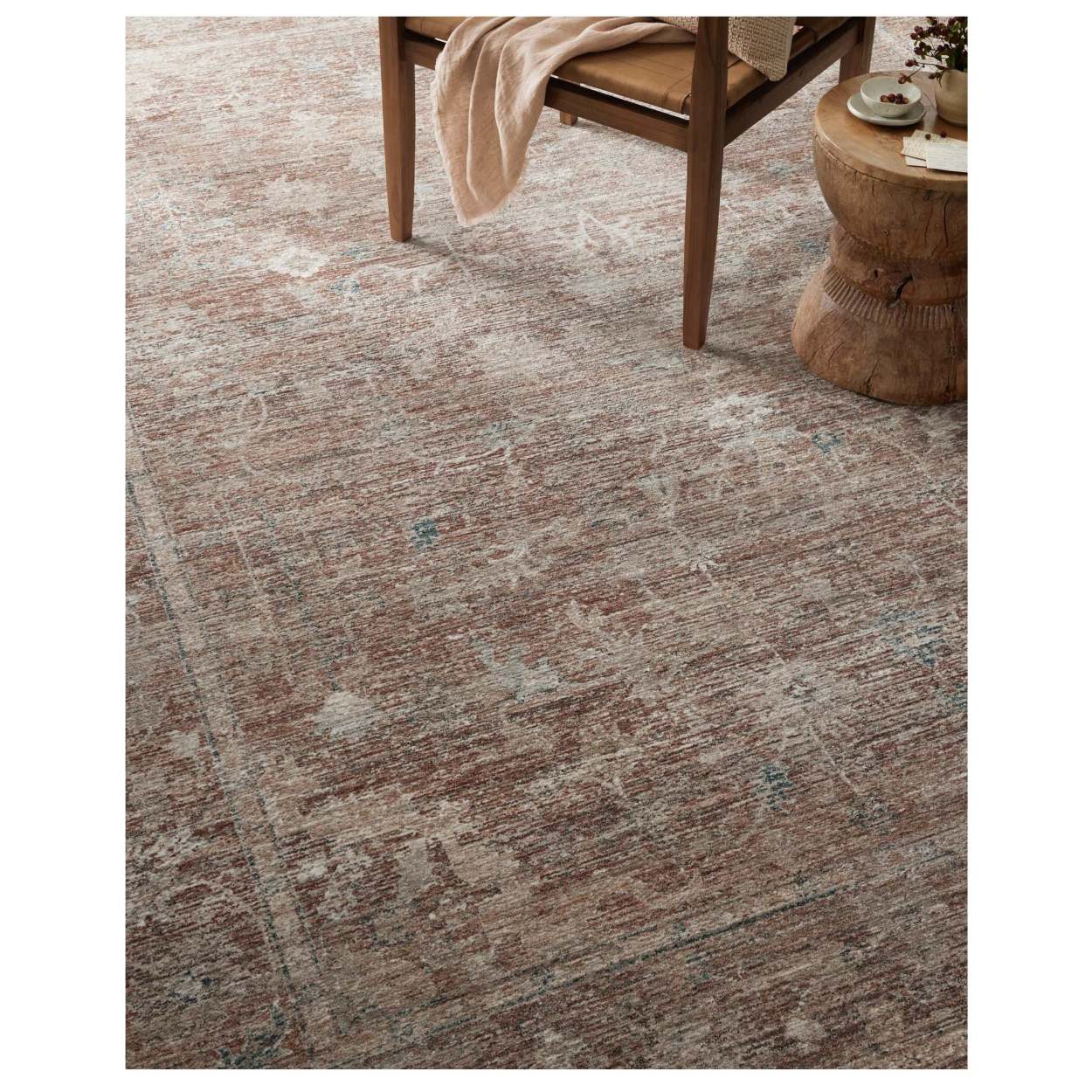 Millie Brick Fog Rug - Magnolia