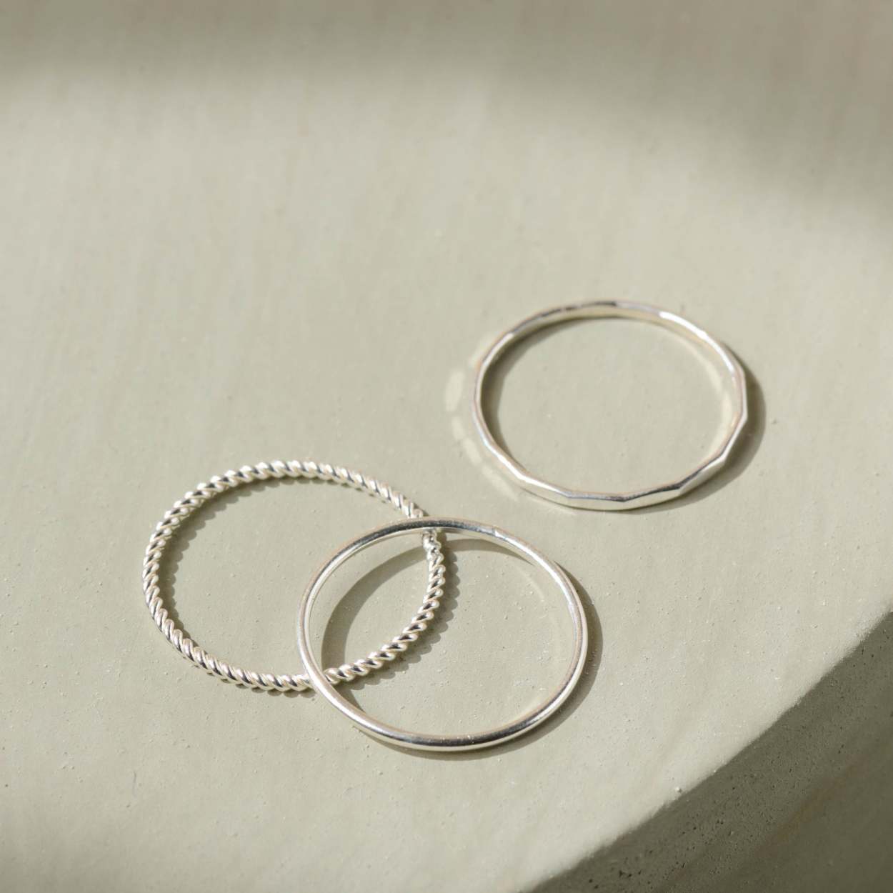 Stacking Ring Set - Magnolia