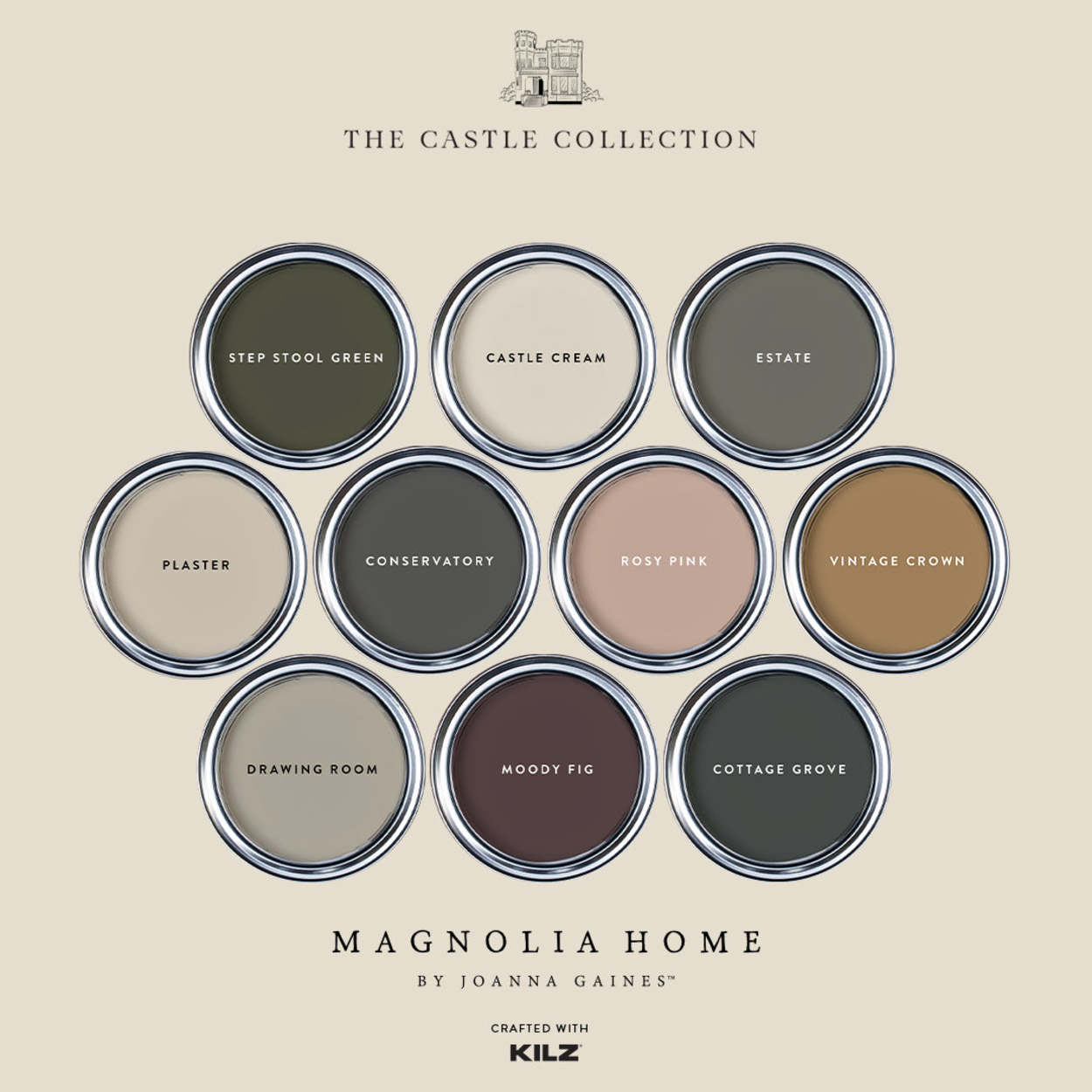Magnolia cheap paint colors
