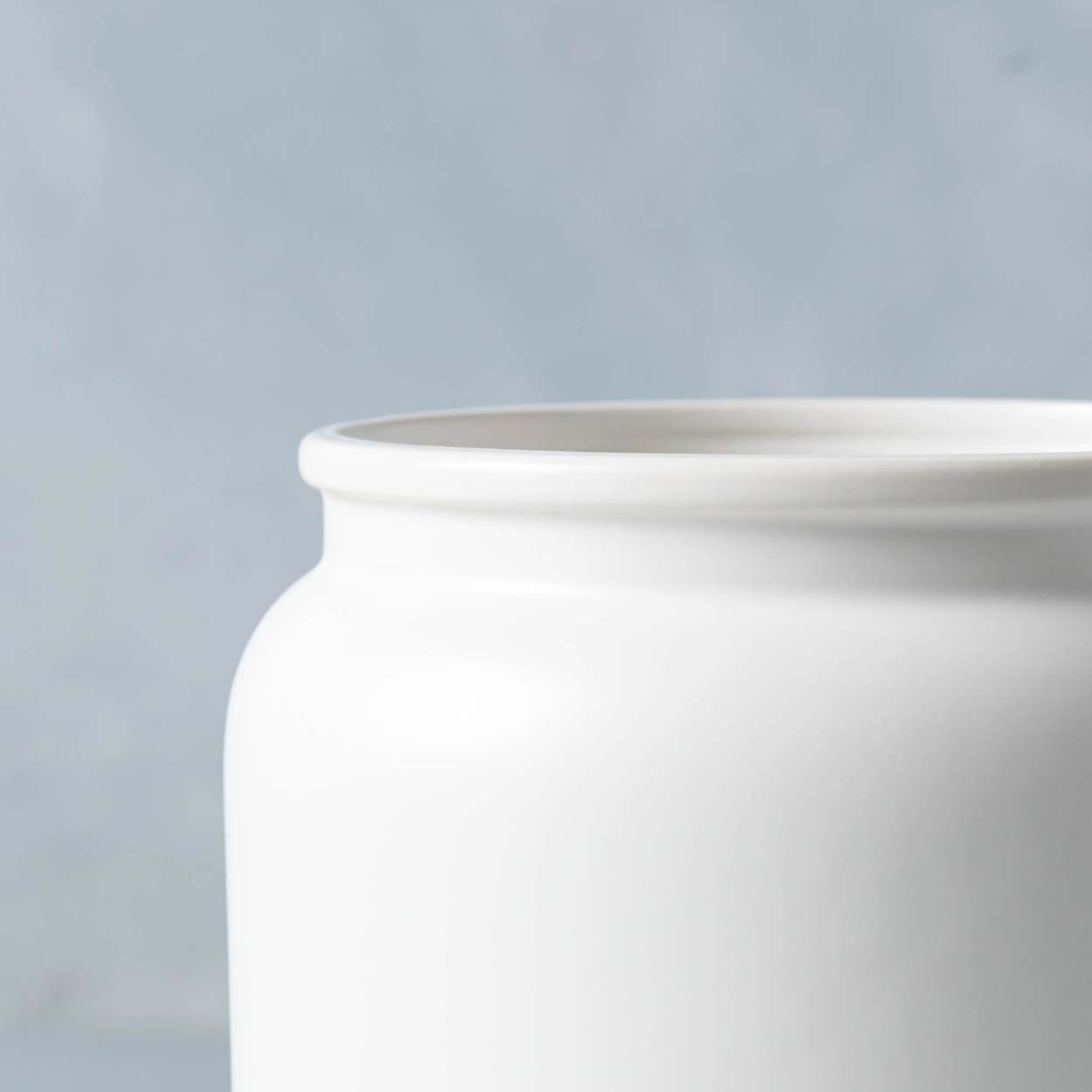 White Ceramic Creamer Jar + Reviews
