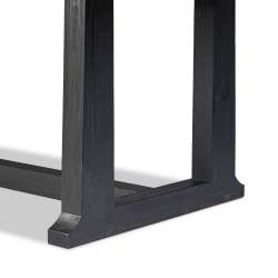 Holden Table in black pine legs