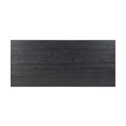Holden Table in black pine view from top