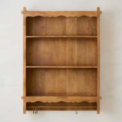Daphne Wooden Wall Shelf