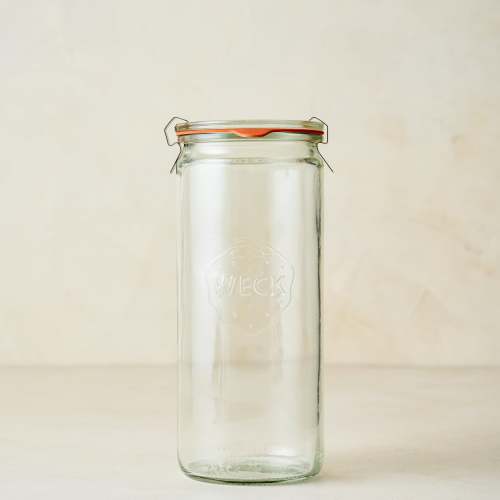 BULK - Set of 2100 - 8 oz Victorian Square Glass Jar with Lid