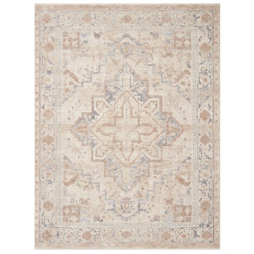 Henllan Cream Cotton Rug - Clearance