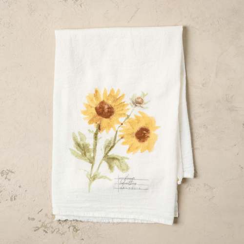 White Magnolia Kitchen Towel & Pot Holder Set – Nola Tawk