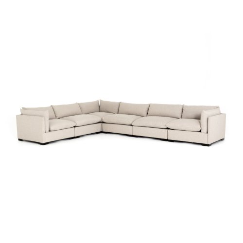 Monroe 5 Piece Sectional Magnolia