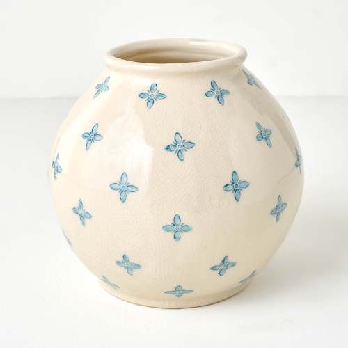Vintage Inspired Ceramic Vase $48.00