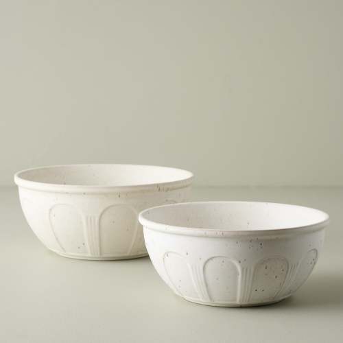 French Grey Ceramic Food Storage Bowl - Magnolia