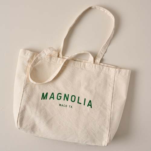 Magnolia Steele Canvas Utility Tote - Magnolia