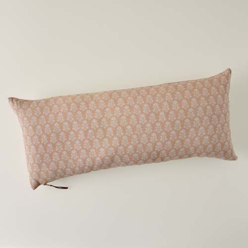 Ellie Block Printed Lumbar Pillow On sale for $70.40, discounted from $88.00