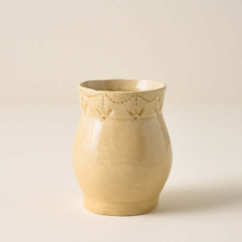 Floral Glazed Ceramic Gracie Vase On sale for $17.60, discounted from $22.00