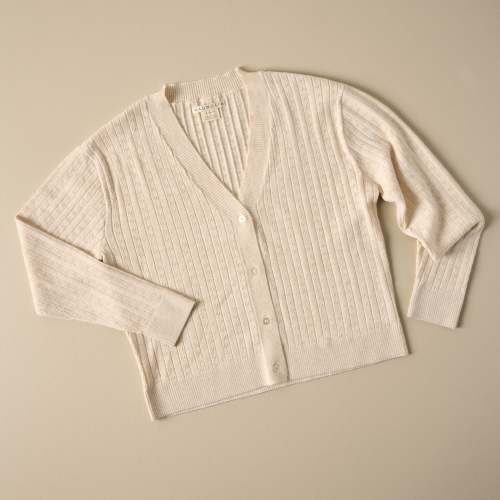 Mia pointelle cardigan online