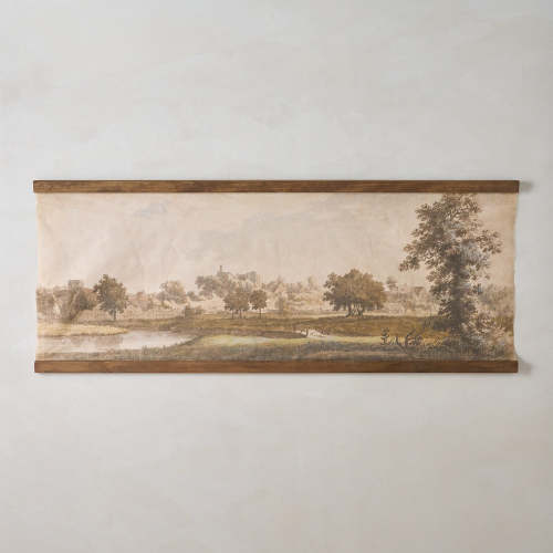 European Countryside Tapestry On sale for $102.40, discounted from $128.00