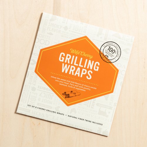 wild cherry cedar grilling wraps in set of eight On sale for $11.20, discounted from $14.00