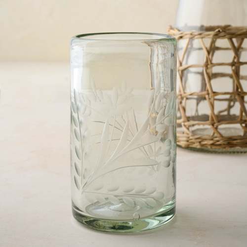79oz Fluted Glass Beverage Pitcher Clear - Hearth & Hand™ with Magnolia