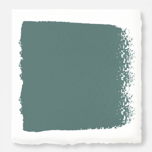 A dark, dusty aqua interior paint named tranquility Items range from $55.99 to $59.99